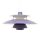 Lavender PH5 lamp, P. Henningsen for L. Poulsen, vintage 1960s