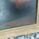 Painting, painting, oil on cardboard bouquet of flowers