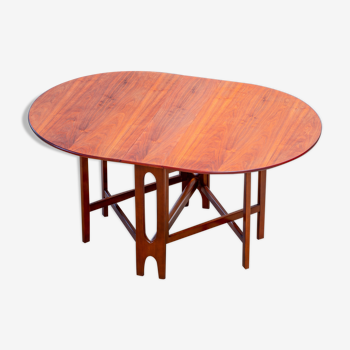 Table scandinave vintage pliante 1960