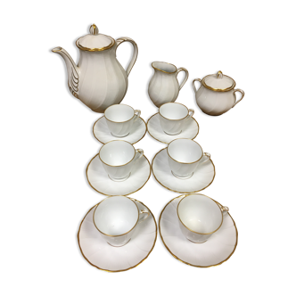 Coffee service Bernardaud Limoges model Verlaine