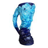 Vase en céramique fat lava vallauris années 60/70
