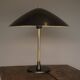 Lampe de table vintage attribuée à Lyfa, Danemark. Années 1950