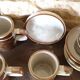Tasses à café en grès Vintage