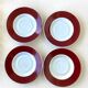 4 Maxim's de Paris coffee cups and saucers
