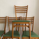 4 vintage chairs 60