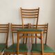 4 vintage chairs 60
