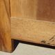 Ancienne commode en noyer et ronce de noyer