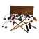old wooden parlor croquet game "le croquet joli" in its box