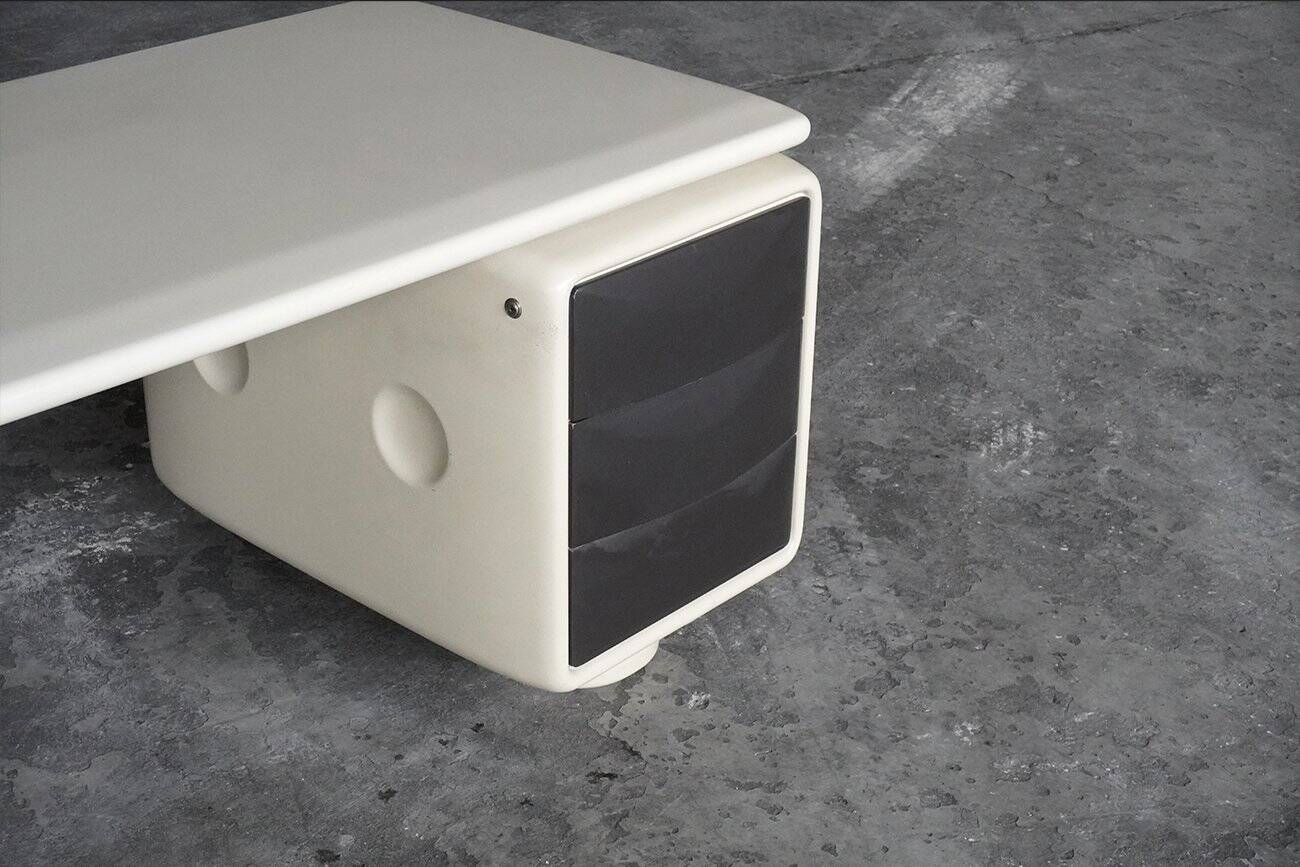 Jet Corner Desk by Ernest Igl for Wilhelm Werndl, Germany, 1970s