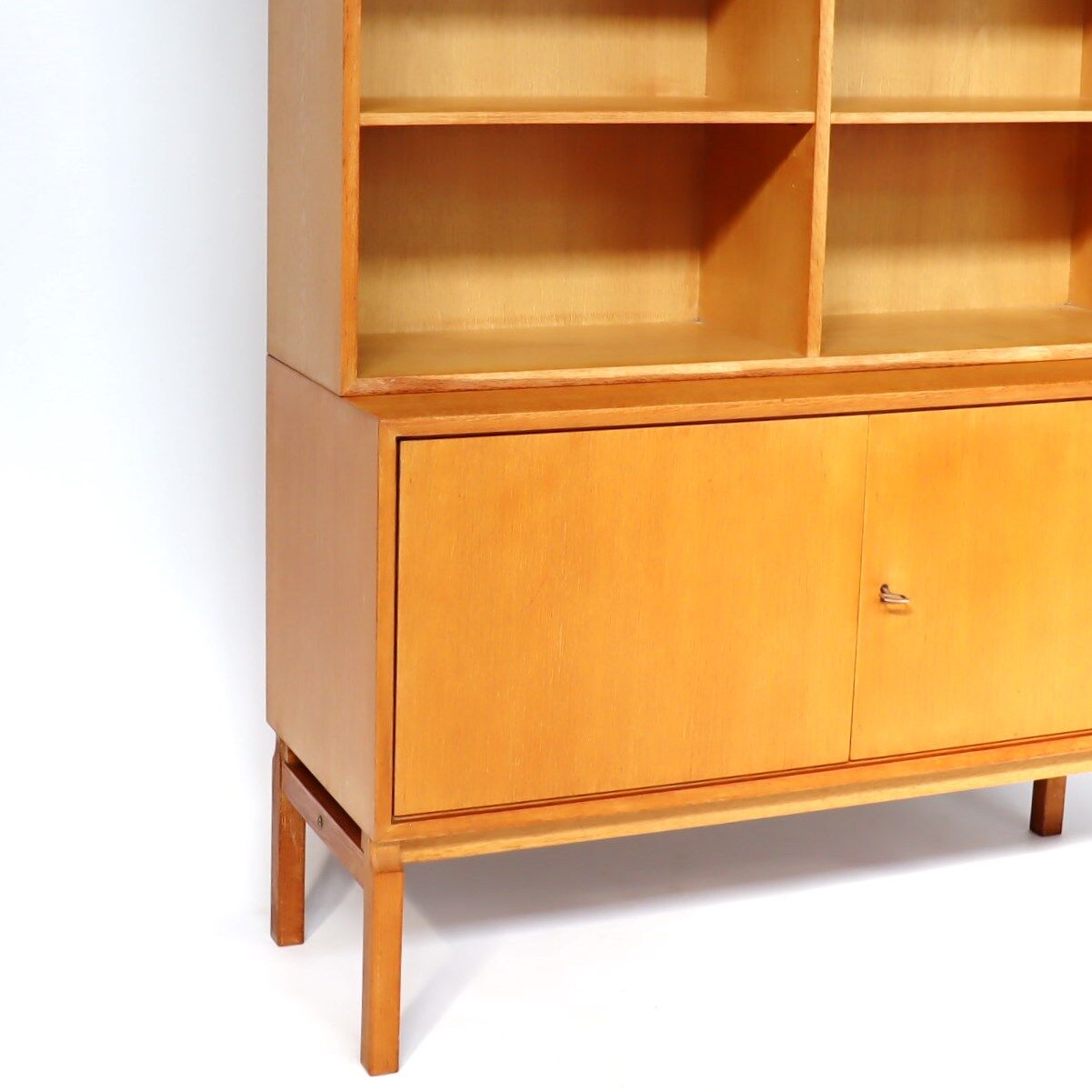 Bibliothèque en chêne années 60