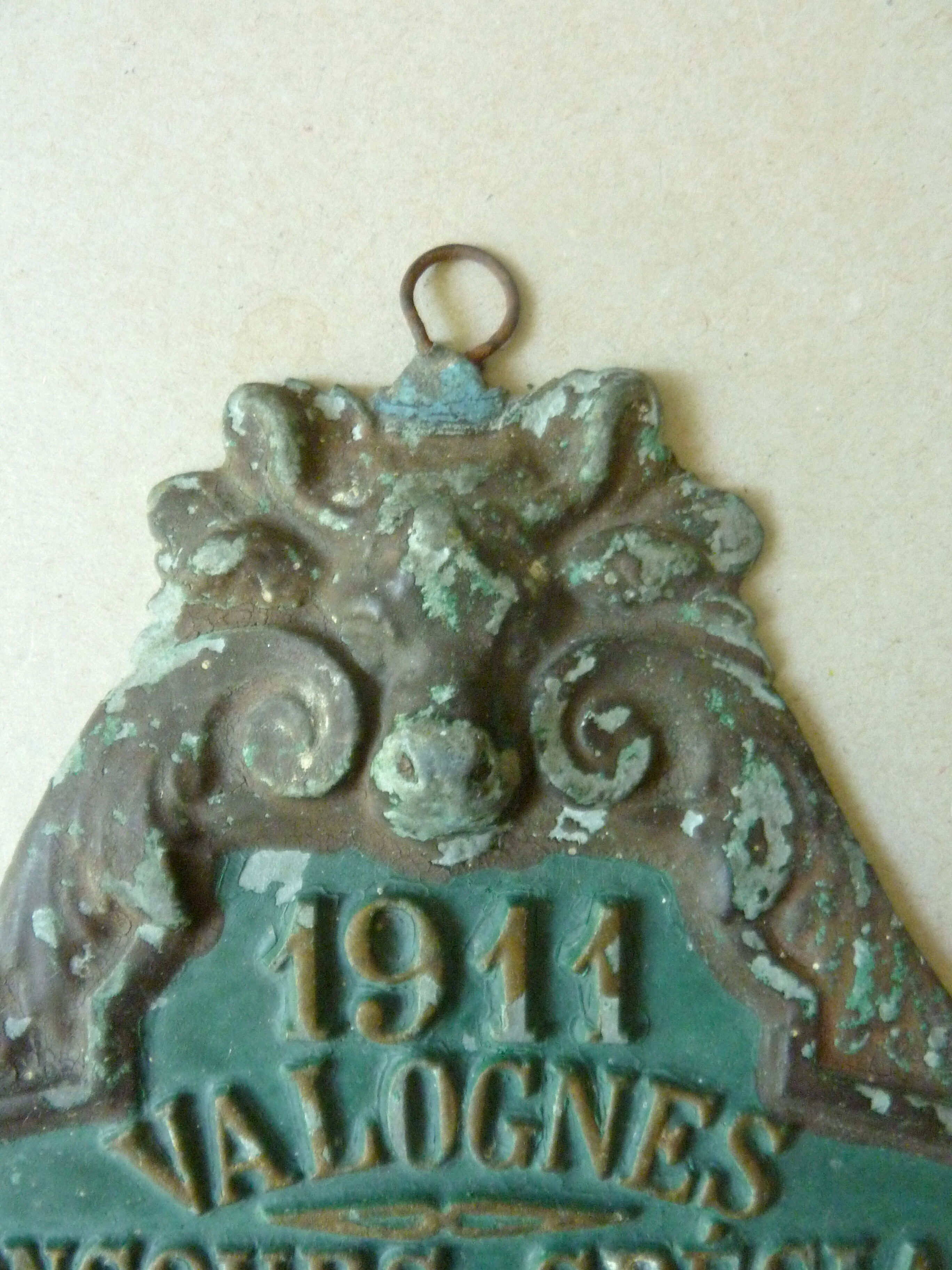 Plate competition years 1911