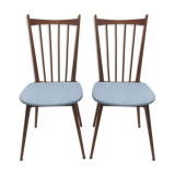 Pair of 60s reupholstered chairs