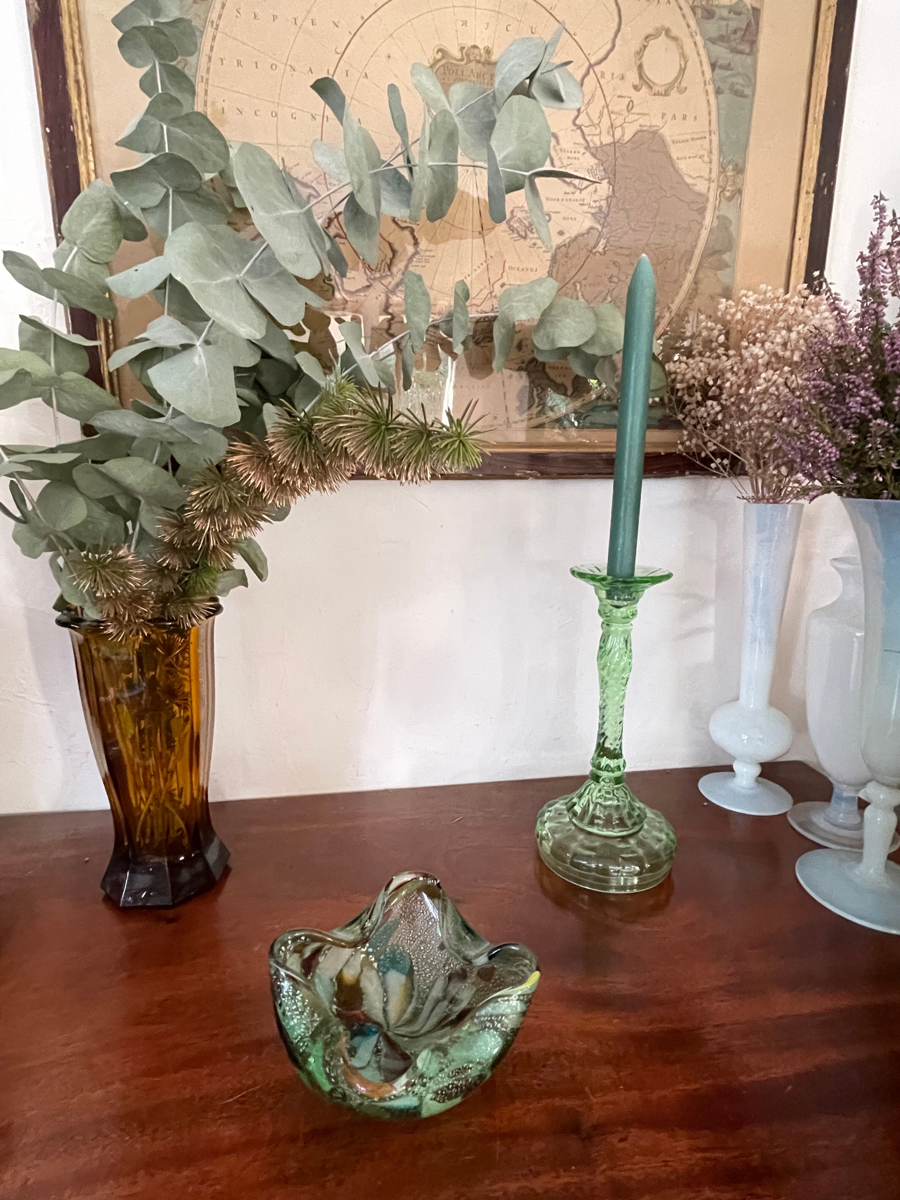 Tutu-frutti glass pocket trays from Murano circa 1960