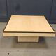 Table basse en peau de chèvre laquée Aldo Tura, années 1960