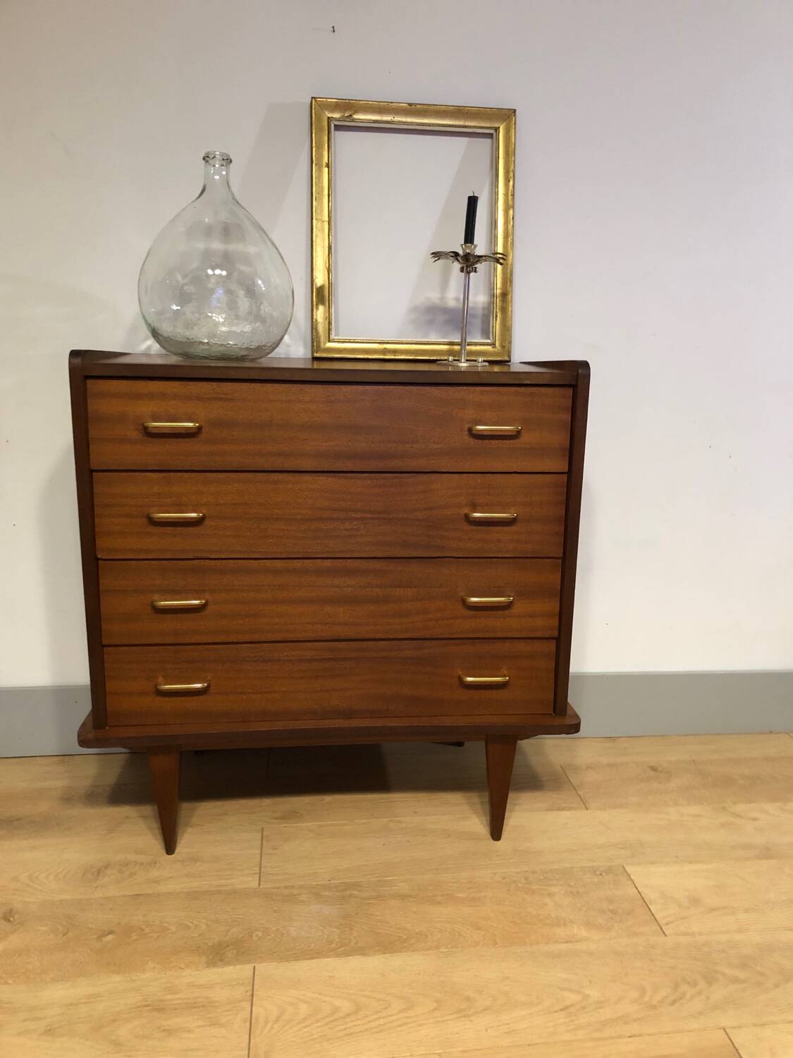 Vintage Scandinavian style chest of drawers