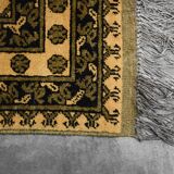 Handwoven Afghan Ersari oriental rug, 1930