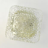 1970s modern glass plafond HP Leuchten, Germany