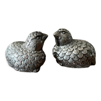 Partridge salt and pepper shaker