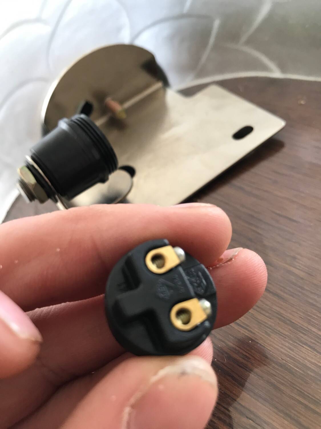 Pair of mathias wall lights