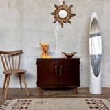 Vintage sideboard with compass feet