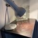 Vintage 50s medical industrial display case