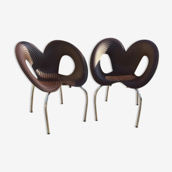 Paire de chaises Moroso Ripple par Ron Arad
