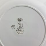 Set de  12 assiettes creuses en faïence de Longwy