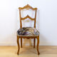 Walnut Alfonsin Era Upholstered Chair, Spain, Circa 1880