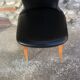 Chaise skaï noire