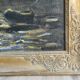 Painting venice by night oil on canvas j peters xixth century