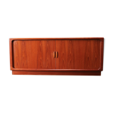 Dyrlund Denmark 1950s drum teak credence