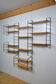 Etagère bibliothèque modulable murale 1970