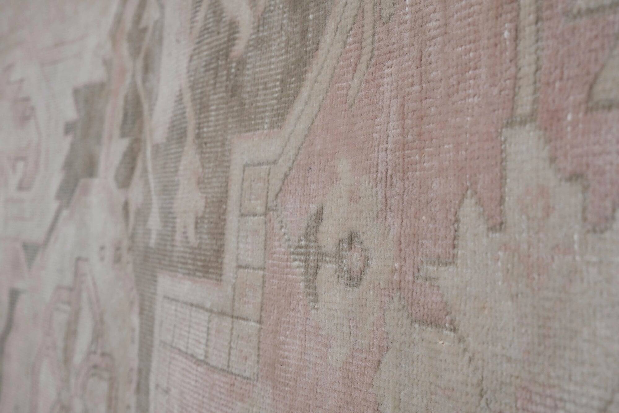 Vintage Turkish handmade rug 253x326 cm