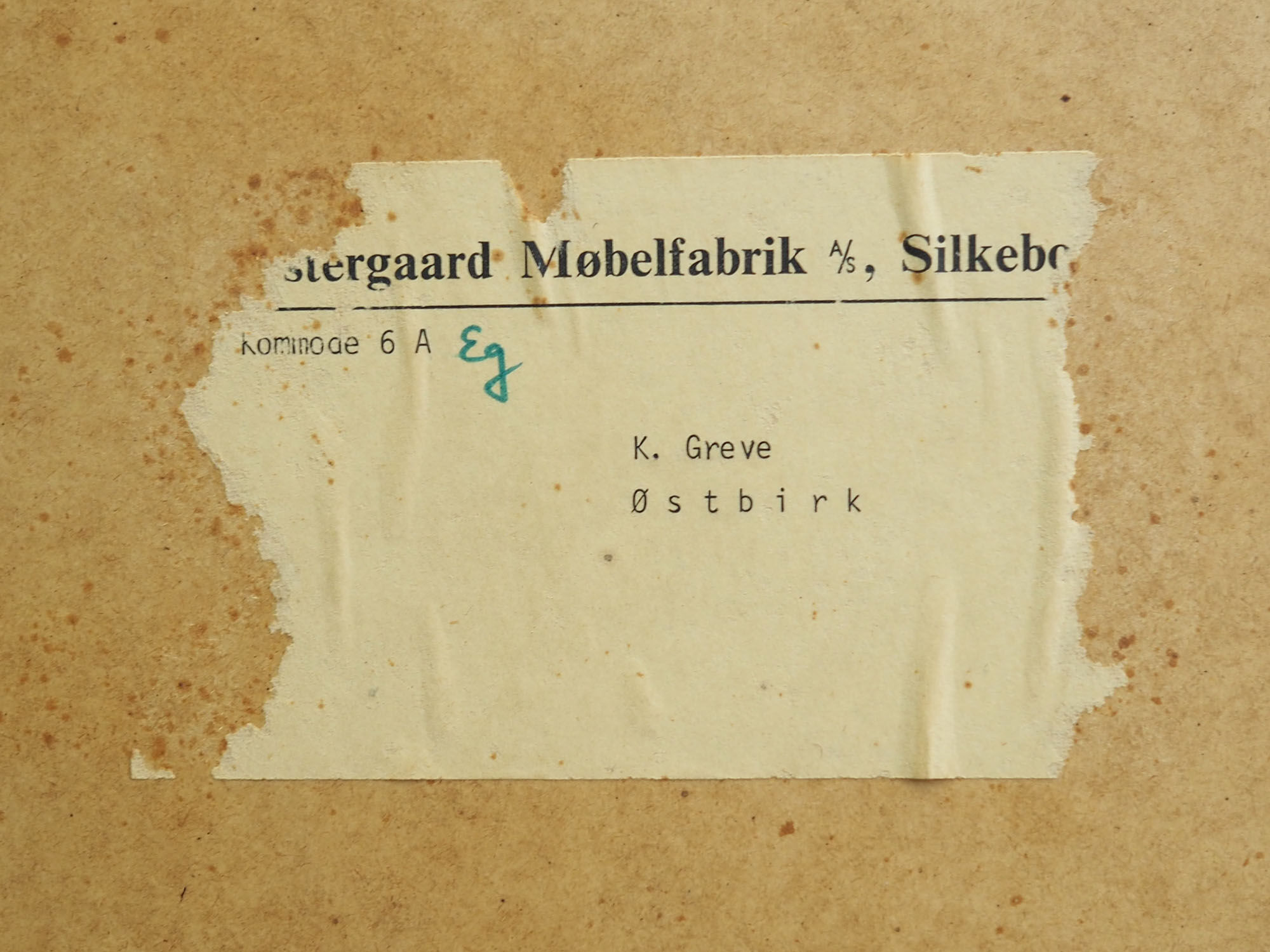 Commode en frêne, design danois, années 1970, production : Westergaard