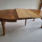 Table and 10 Art Nouveau style chairs.