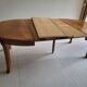 Table and 10 Art Nouveau style chairs.
