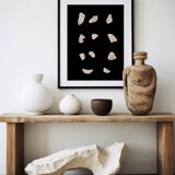 Abstract objects giclee print, 50x70