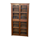 Showcase in natural Burmese teak