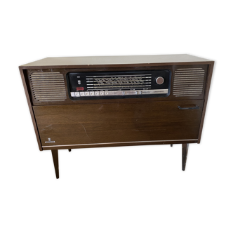 Grundig vintage disc radio furniture