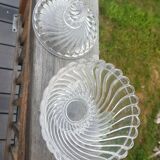 Sucrier en cristal de Baccarat modèle bambou signé