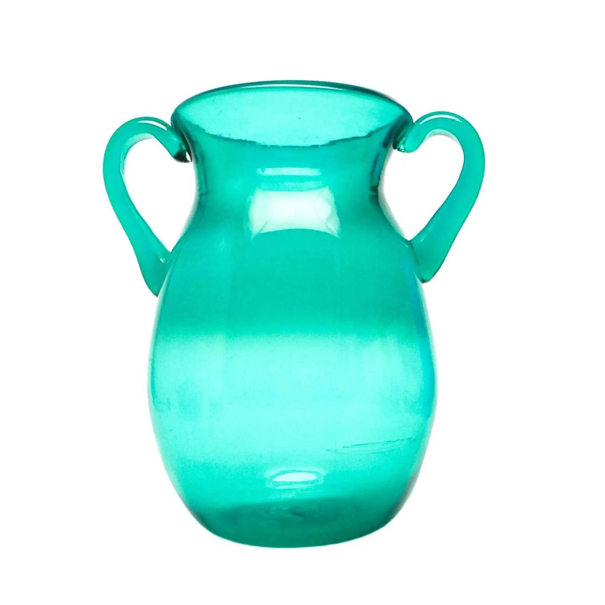 Postmodern vase, designed by J. Słuczan-Orkusz, Kraków Glass Institute, Poland, 1970s