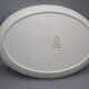 Vintage dish in earthenware of Sarreguemines imitation sandstone