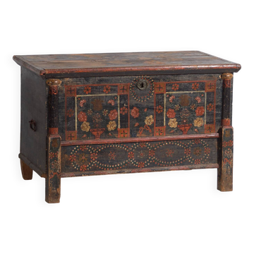 Ancien coffre peint (c.1870) #28