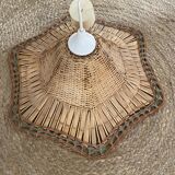 Braided wicker suspension