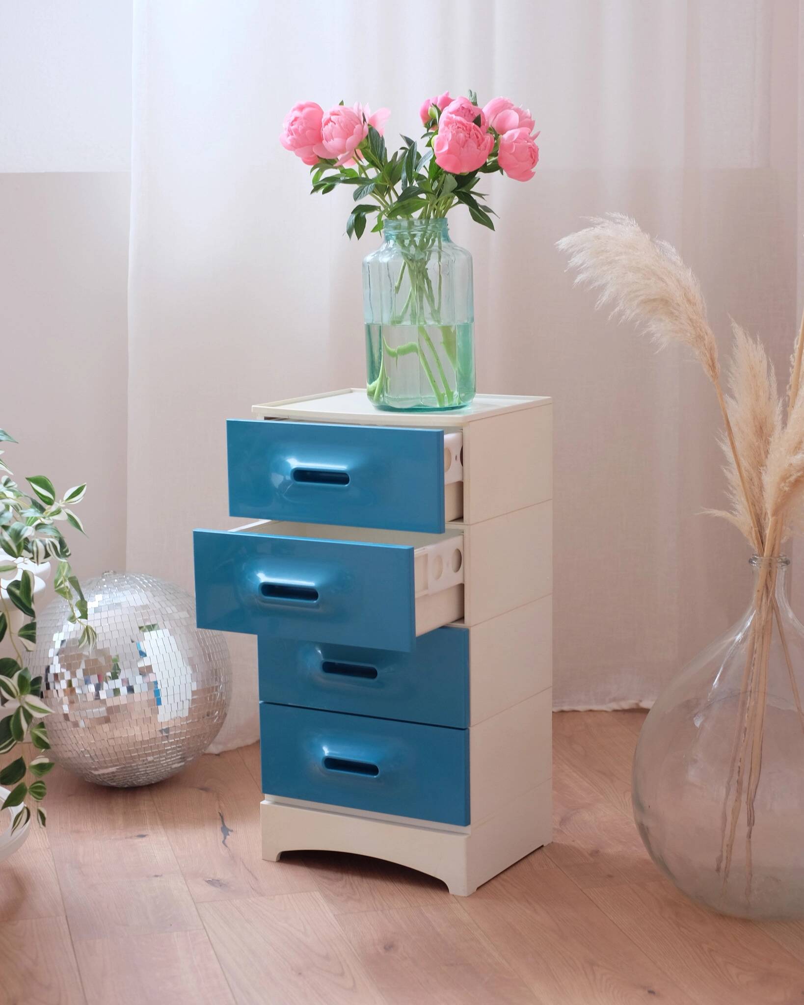 4 drawer chest of drawers - Marc Held for Prisunic