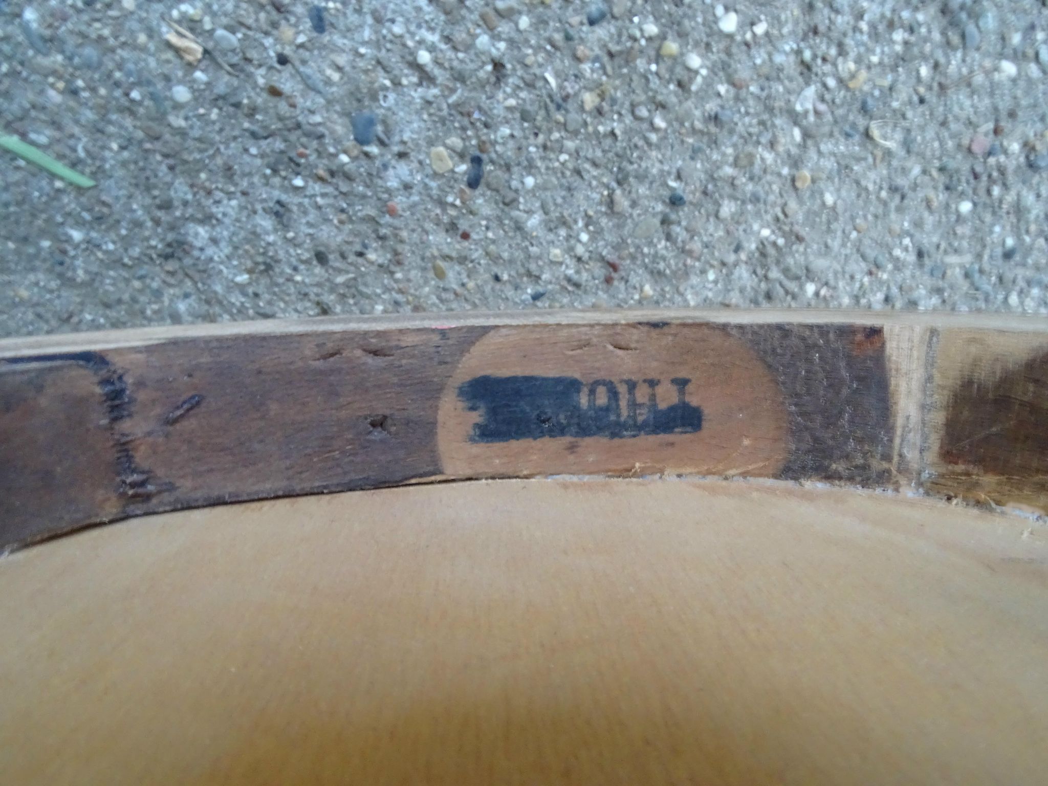 Thonet bistro chair N°18 art nouveau wood seat, production 1925