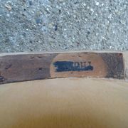 Thonet bistro chair N°18 art nouveau wood seat, production 1925