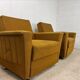 Paire de fauteuils club