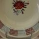 6 deep plates in earthenware from saint amand. scottish model.