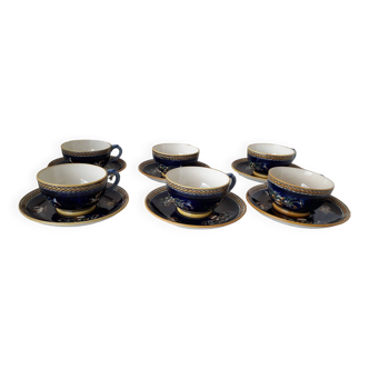 6 Gien Renaissance cups